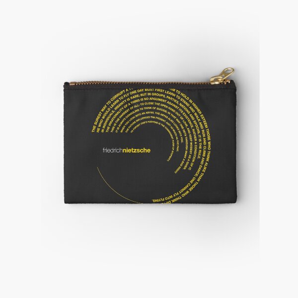 Artikelvorschau, Poster mit berühmten Zitaten von Friedrich Nietzsche [Gold] entworfen und verkauft von CMYKStudio.