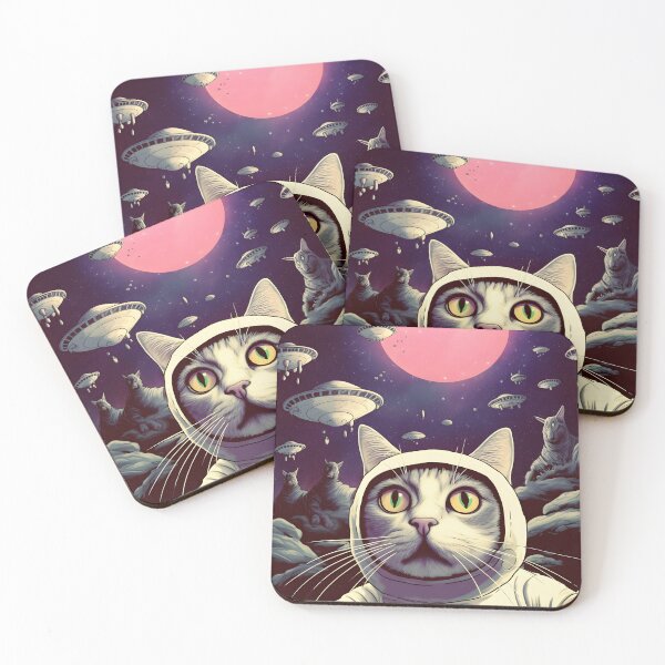 Item preview, AstroCat: Exploring New Worlds, One Selfie at a Time designed and sold by Viesii.