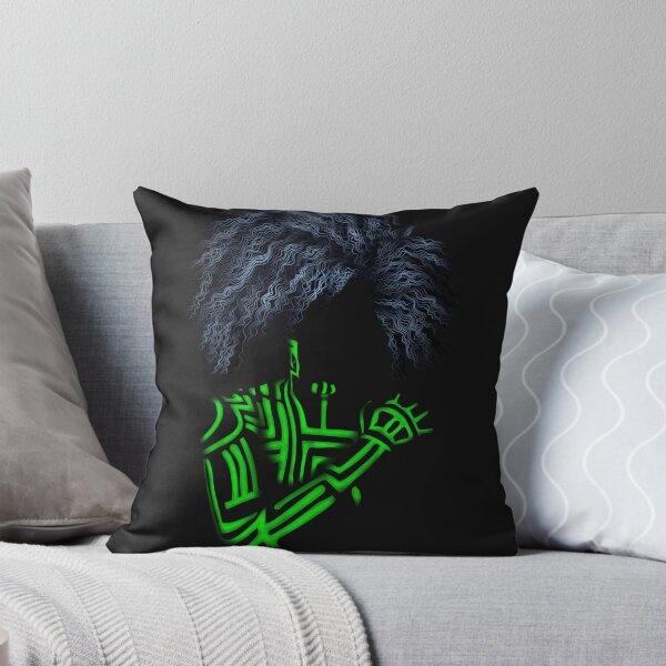 Alone but not Alone Throw Pillow