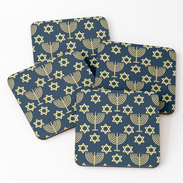 Item preview, Hanukkah Pathern, Star of David and Menorah designed and sold by RuyaFab.