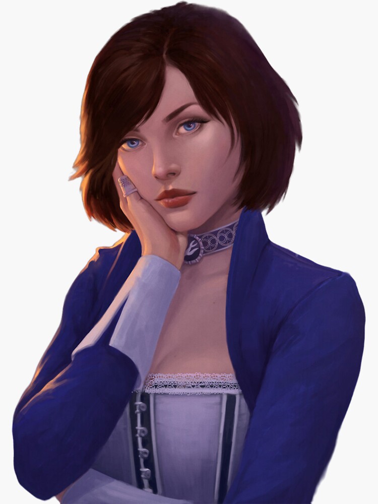 Bioshock infinite Elizabeth Sticker for Sale by JamesBerben