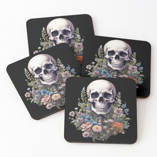 Item preview, skull and botany halloween. designed and sold by Krzysztof Siwek.