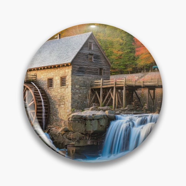 Item preview, Old Mill Stream in the Fall designed and sold by Glenburn Graphics.