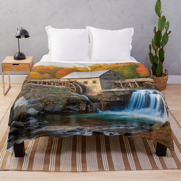 Item preview, Old Mill Stream in the Fall designed and sold by Glenburn Graphics.