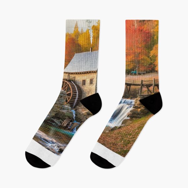 Item preview, Old Mill Stream in the Fall designed and sold by Glenburn Graphics.