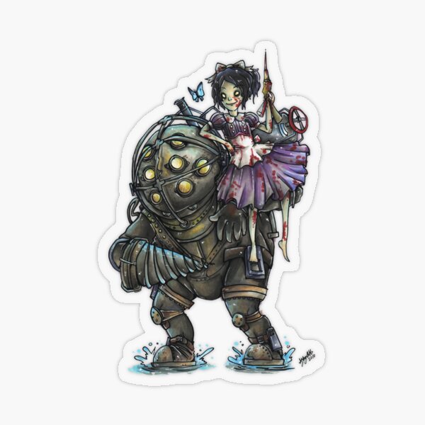 Bioshock infinite Elizabeth Sticker for Sale by JamesBerben