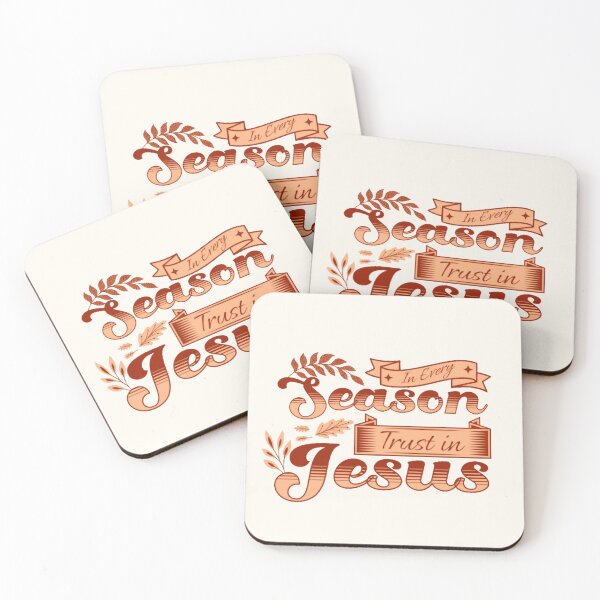 Item preview, In Every Season Trust in Jesus - Fall Season - Christian Fall - Autumn Vibes  designed and sold by stylishdzign.