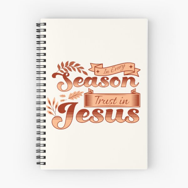 Item preview, In Every Season Trust in Jesus - Fall Season - Christian Fall - Autumn Vibes  designed and sold by stylishdzign.