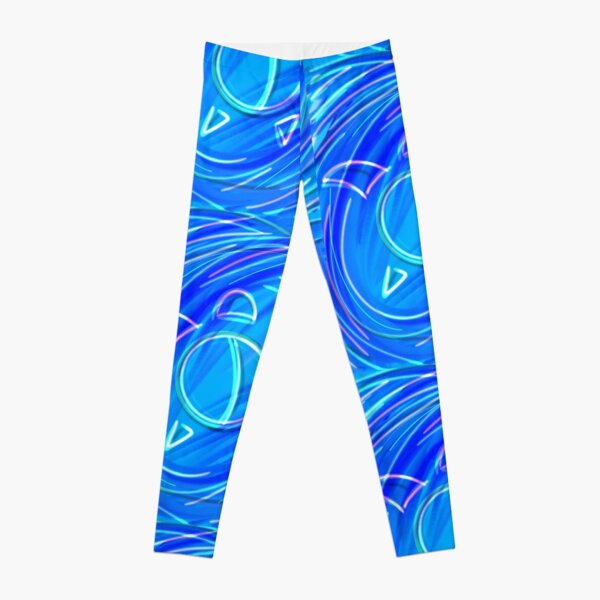 Glow in the Dark Mushroom Fitness Leggings Women's Leggings Black