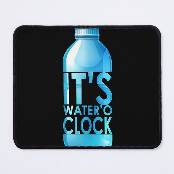 Item preview, "It's Water'o Clock" - Black designed and sold by TyxShop.