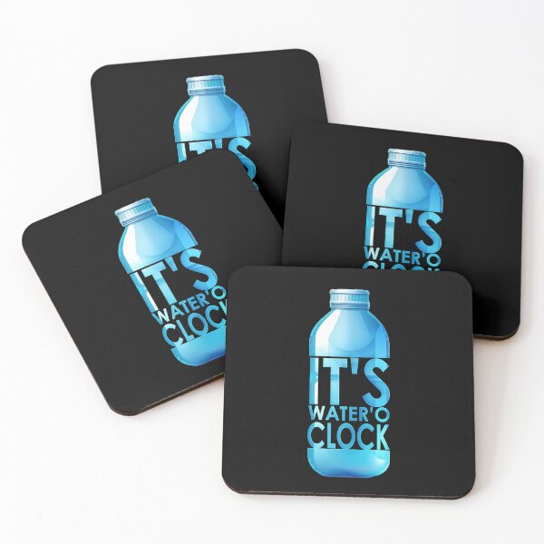 Item preview, "It's Water'o Clock" - Black designed and sold by TyxShop.