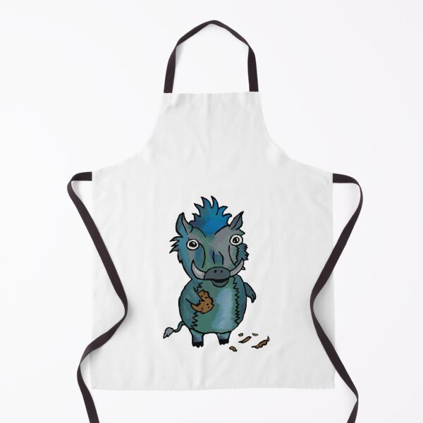 Item preview, The quirky warthog eating a cookie designed and sold by creativevoid.