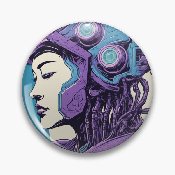 Item preview, Aesthetic japanese cyborg girl designed and sold by taherlee11.