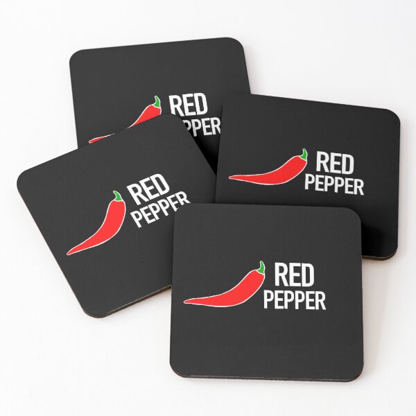 Item preview, RED PEPPER logo/white designed and sold by RameFive.