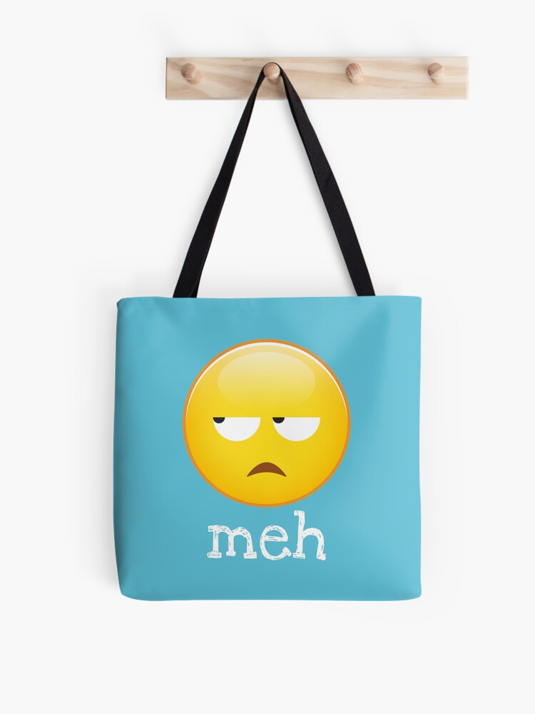 Meh Bored Emoji Face T-Shirt