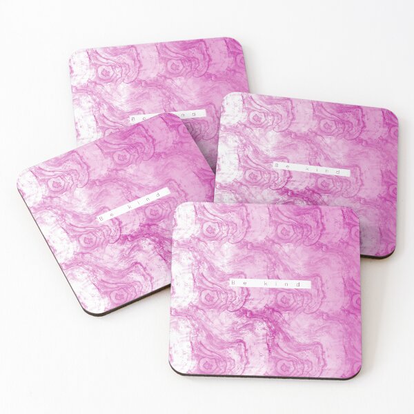 Item preview, Girl Pink Wood Be Kind for Women pink&white designed and sold by StickyGoddess.