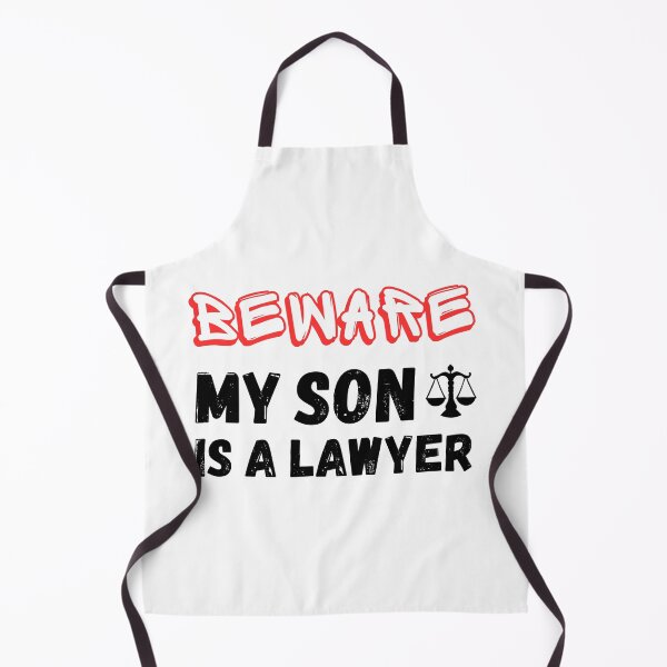 Item preview, funny Beware My son Is A Lawyer designed and sold by Alfaashoop.