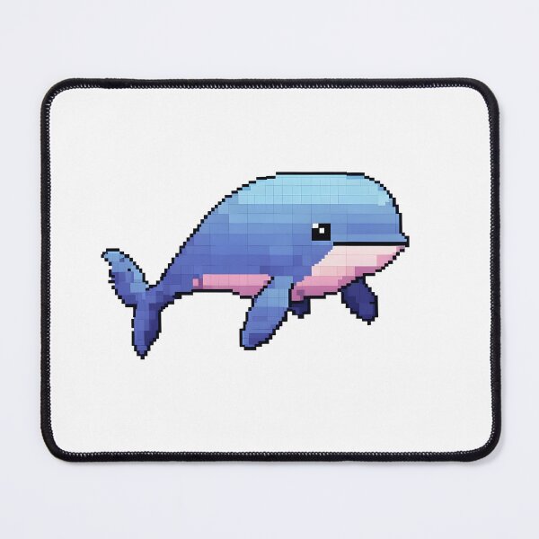 Item preview, Pixel Baby Whale designed and sold by mancikart.