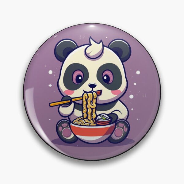 Item preview, Cute Panda Eating Ramen designed and sold by Daria-Shop.
