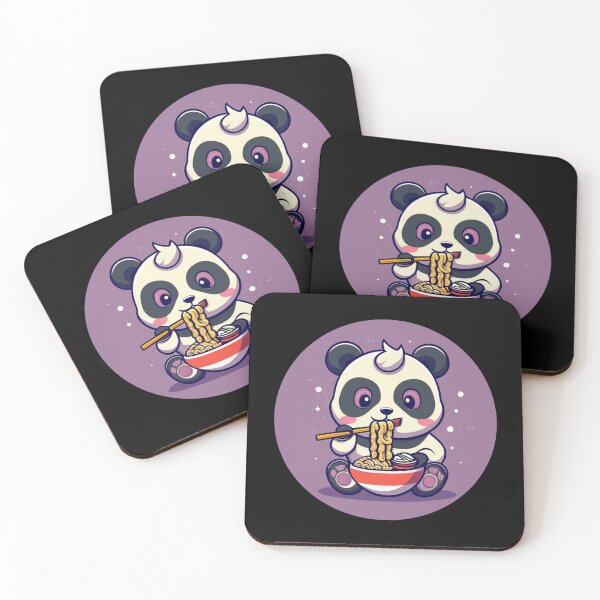 Item preview, Cute Panda Eating Ramen designed and sold by Daria-Shop.