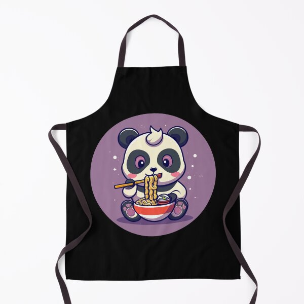 Item preview, Cute Panda Eating Ramen designed and sold by Daria-Shop.
