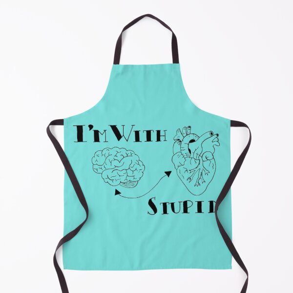 Item preview, Dysautonomia - I'm With Stupid Brain & Heart designed and sold by KayleeRoseArt.