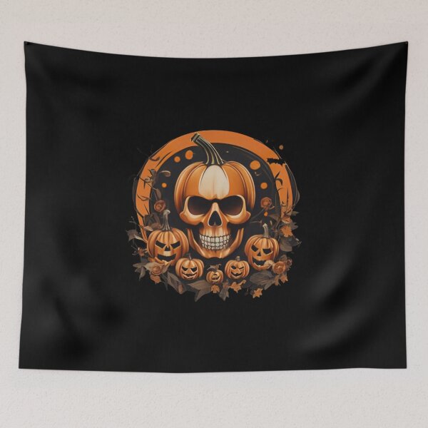 Item preview, Smile Skull Hallowen designed and sold by Marouf-Store.
