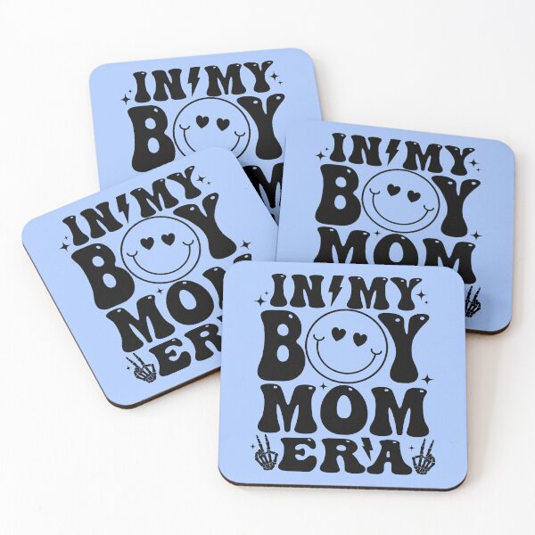 Item preview, In My Boy Mom Era Retro Expecting Mom Gender Reveal Gift designed and sold by i-longmanshop.
