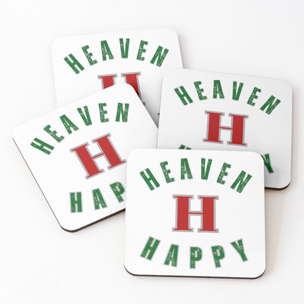 Item preview, Heaven and Happy ChristmasShirt, RetroShirt, Green and Red designed and sold by Nokart.