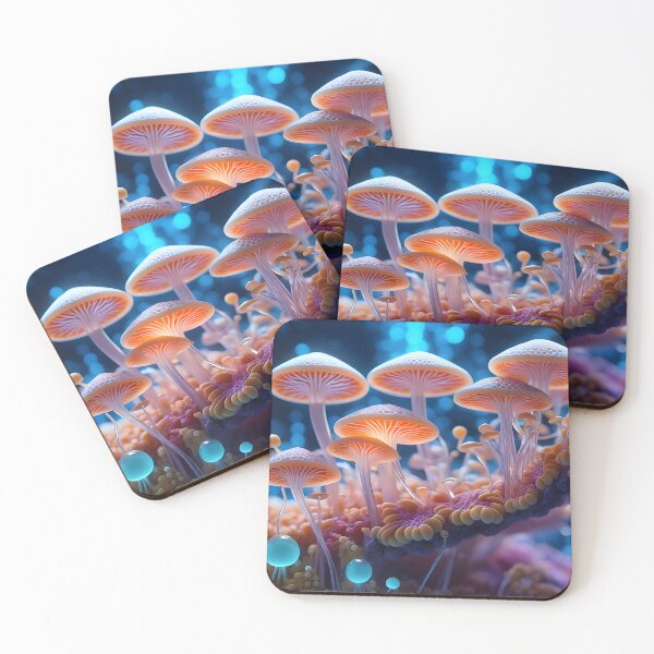 Item preview, Electro Luminous Bio Fungus Mushrooms designed and sold by IceCreamSmile.