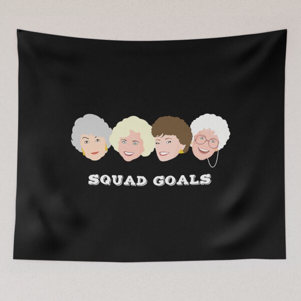 Item preview, Golden 	 Squad Goals Thank You For Being A Friend   	 designed and sold by hzibfldecjq42.