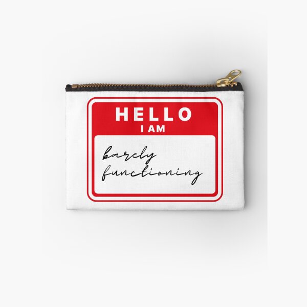 Item preview, Hi I'm barely functioning designed and sold by thisisbluetiful.
