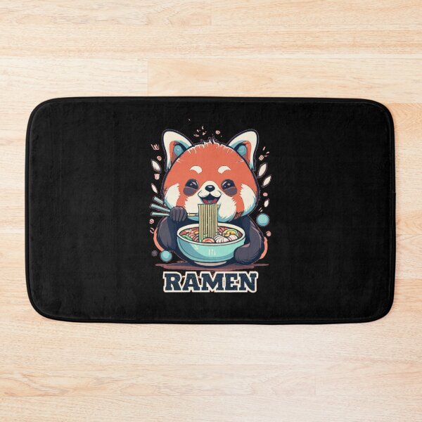 Item preview, Cute Red Panda Eating Ramen designed and sold by Daria-Shop.