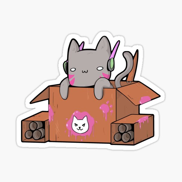 Gamer Stickers Redbubble - cat sans undertale roblox sans x neko frisk free transparent