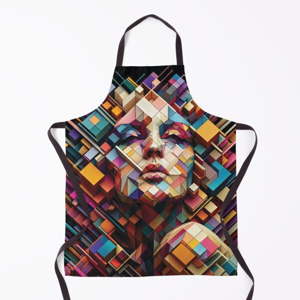 Item preview, Seduction. Portrait made up of 3D Shapes designed and sold by AtithasosTragos.