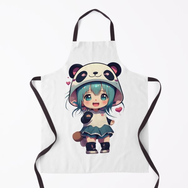 Item preview, Anime Girl with Panda Hat designed and sold by culturageekstor.