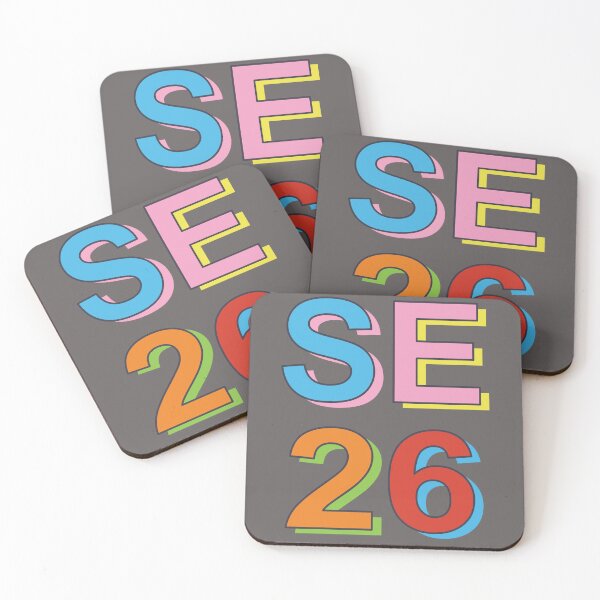 Item preview, SE26 London Postcode Typography Gift T-Shirt designed and sold by eccrafted.