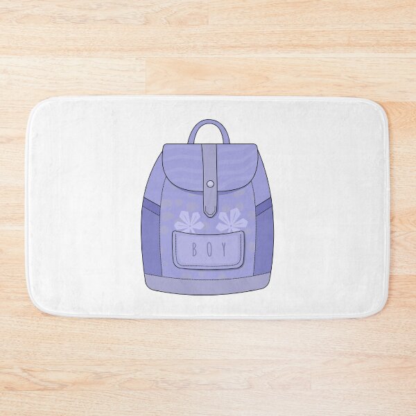 Item preview, Boy blue backpack with chestnut leaves designed and sold by OM-lova.