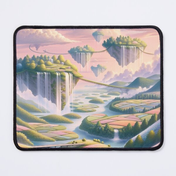 Item preview, Far Away Floating Islands designed and sold by MarleyVL.