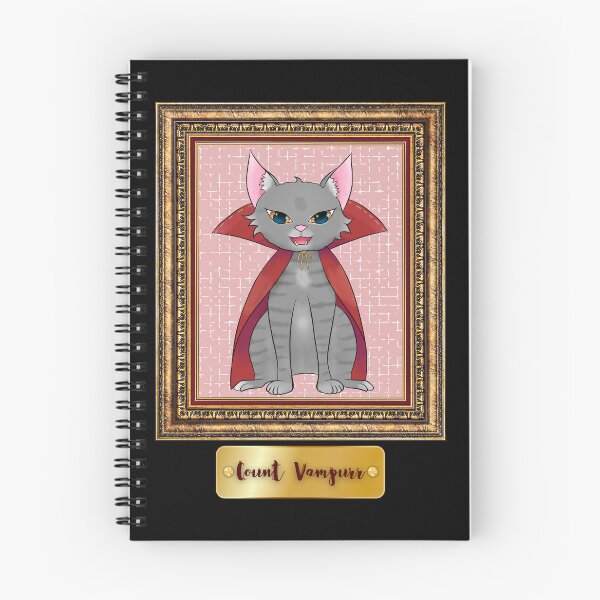 Item preview, Kawaii vampire cat count designed and sold by AranisuDrawings.