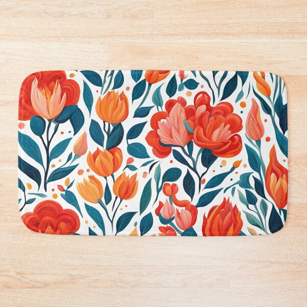 Item preview, Gouache Flowers Pattern. designed and sold by ARichArts.