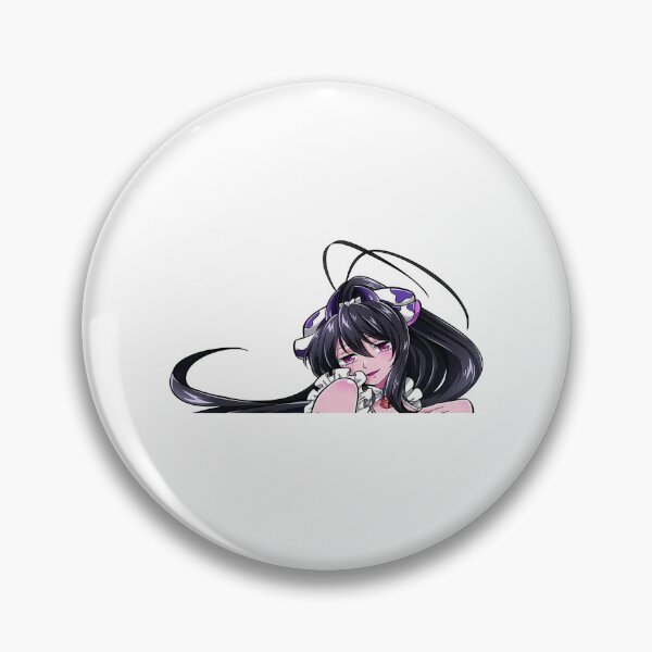 Item preview, Himejima Peeker Anime Car Stickers Cartoon, Goblin Hunter Peeking designed and sold by Jesticker.