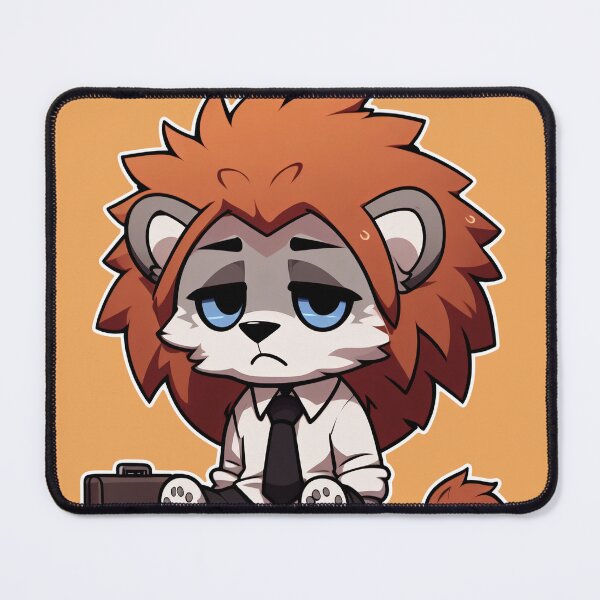 Item preview, Tired Furry Lion designed and sold by DesignAnarchy.