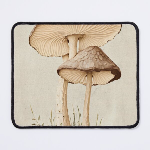 Item preview, Vintage style Blewit Mushroom art, Mushroom poster, Mushroom illustration, Mushroom Art work, Mushroom print designed and sold by JacquiHall.