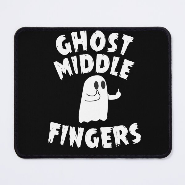 Item preview, Funny Cute Ghost, Cute Halloween, GHOST MIDDLE FINGERS, GHOST MIDDLE FINGER, FUNNY QUOTE, Cute Ghost, Cool Halloween Ghost, Minimal Design designed and sold by STC SHOP.