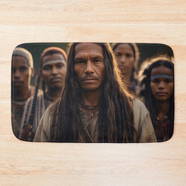 Item preview, Authentic Native American Group Portrait in Natural Setting designed and sold by soulofalion.