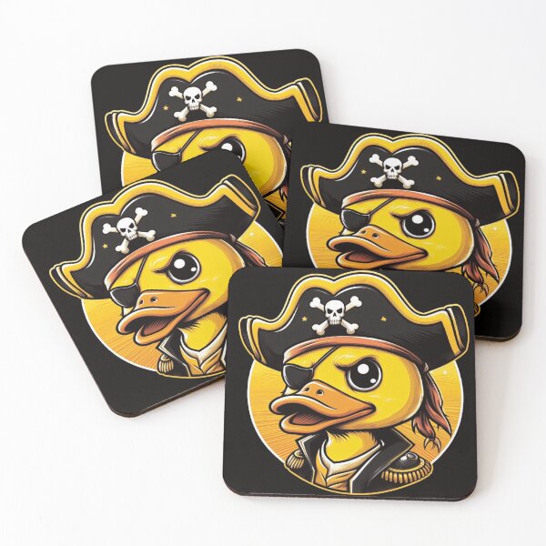 Item preview, Pirate Captain Duck designed and sold by AbsurdPanda.