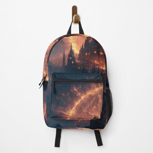 Item preview, The Flaming Castle of Fantasy designed and sold by Girih.