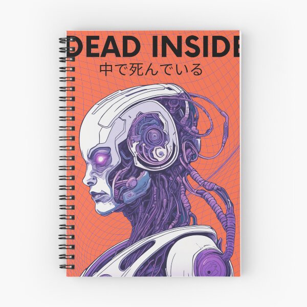 Item preview, Dead Inside cyberpunk aesthetic cyborg T designed and sold by taherlee11.