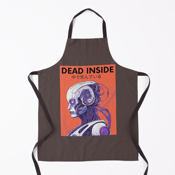 Item preview, Dead Inside cyberpunk aesthetic cyborg T designed and sold by taherlee11.